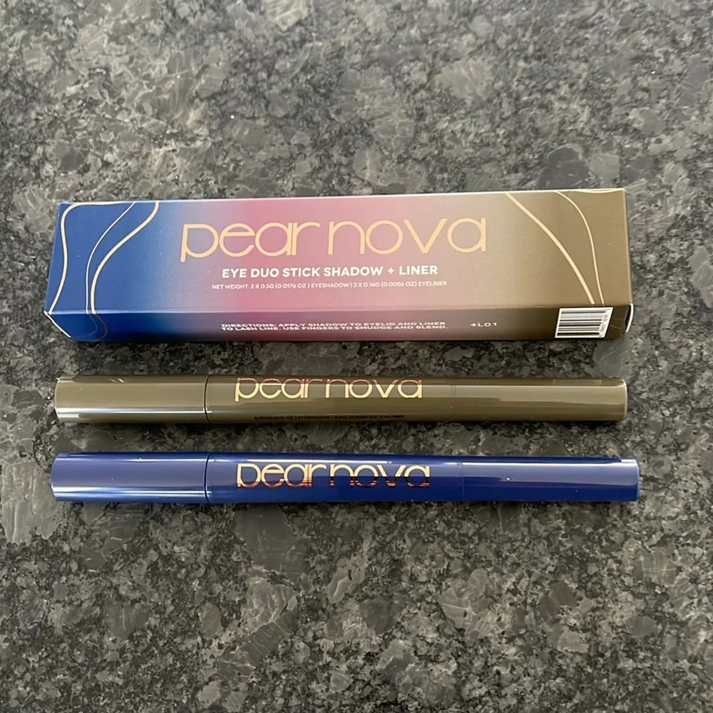 Pear Nova AZURITE + UNAKITE - EYE DUO STICK SHADOW + LINER